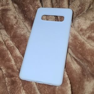 Lavender silicone galaxy s10 plus case